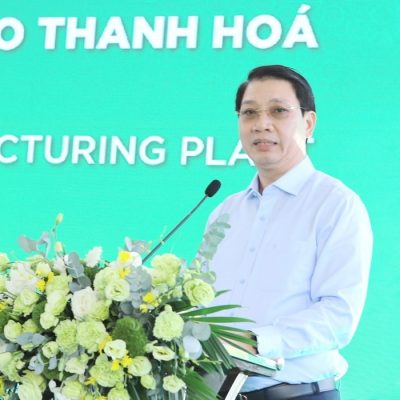 Phó Chủ tịch UBND tỉnh Lê Đức Giang phát biểu tại buổi lễ.
